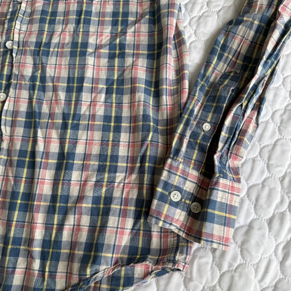 GANT by Michael Bastian Plaid Button Down Shirt Size Small - Picture 3 of 6